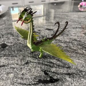 How to Train Your Dragon BARF & BELCH Zippleback Dragon Action Figure 2015, READ